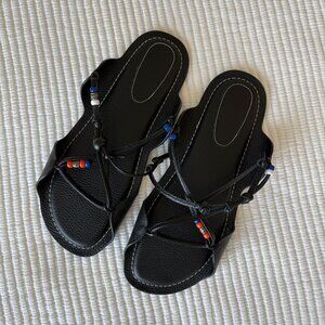 Marni x No Vacancy In Leather Sandals (Size 43)
